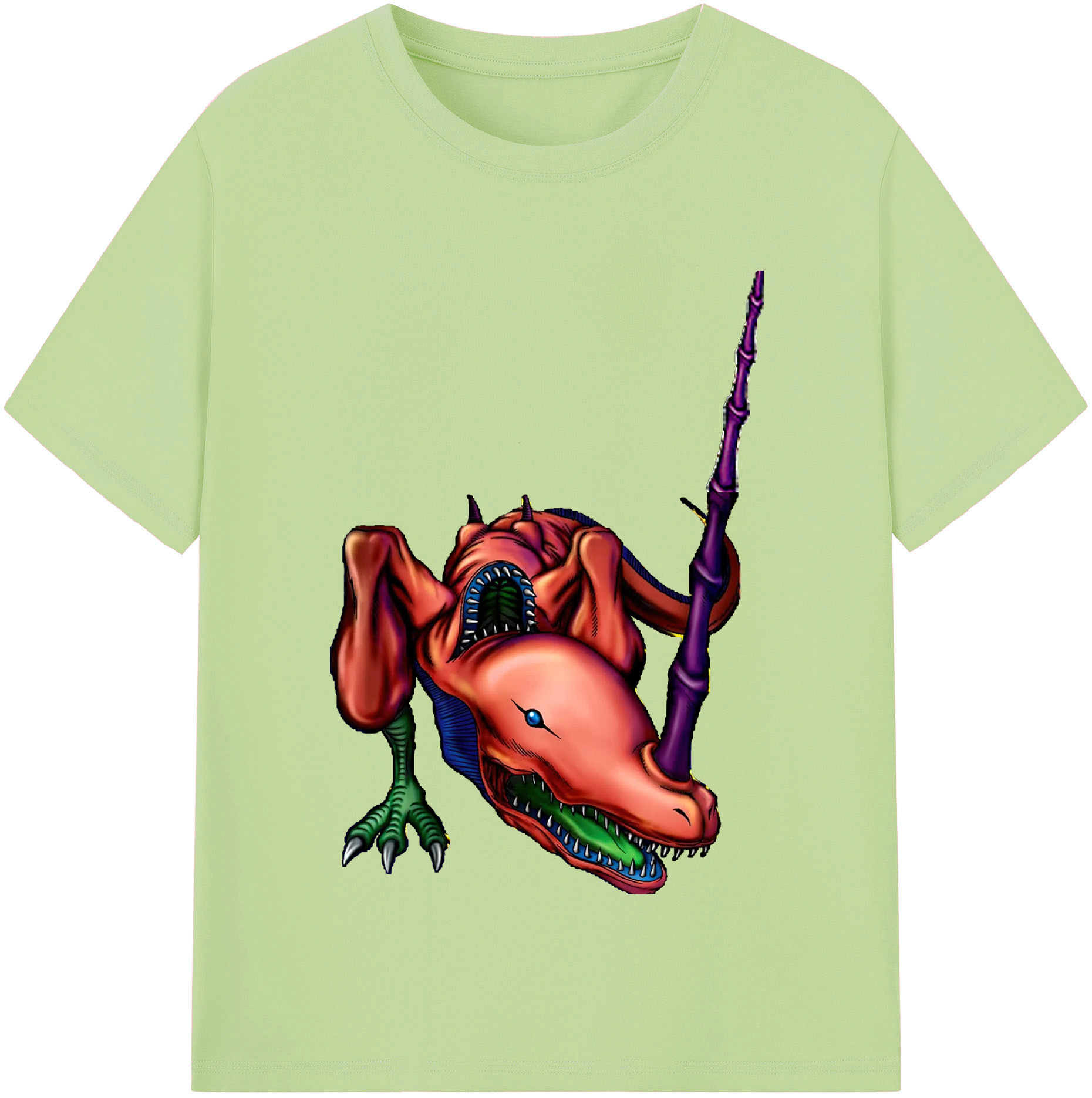 （画像用） 遊☆戯☆王 Yu-Gi-Oh! 綿100％半袖Tシャツ（フロントプリント）